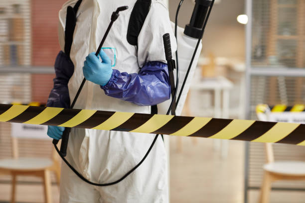 Professional Trauma Scene Cleanup technician working in Abington, MA